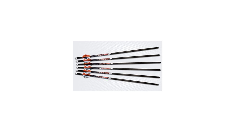 Ravin Bolts 400gr. Match Grade .001 inch 6 Pack, Black R132