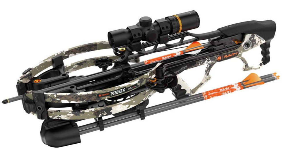 Ravin Crossbow Kit R26x W/3- Arrows 400fps Silent Cock Xk7
