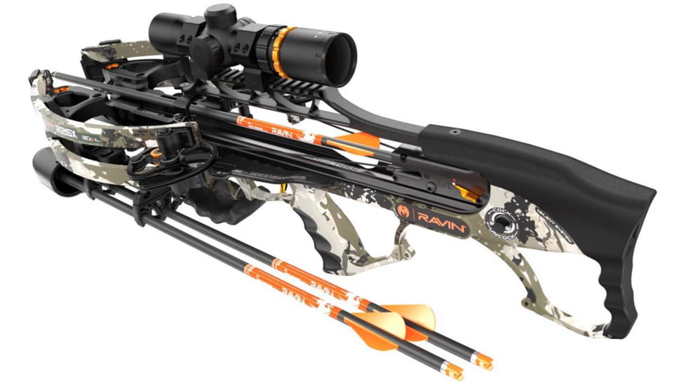 Ravin Crossbow Kit R26x W/3- Arrows 400fps Silent Cock Xk7