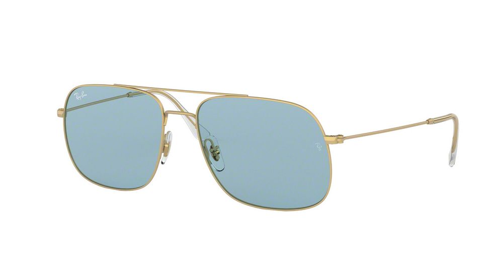 Ray-Ban ANDREA RB3595 Sunglasses 901380-59 - , Light Blue Lenses