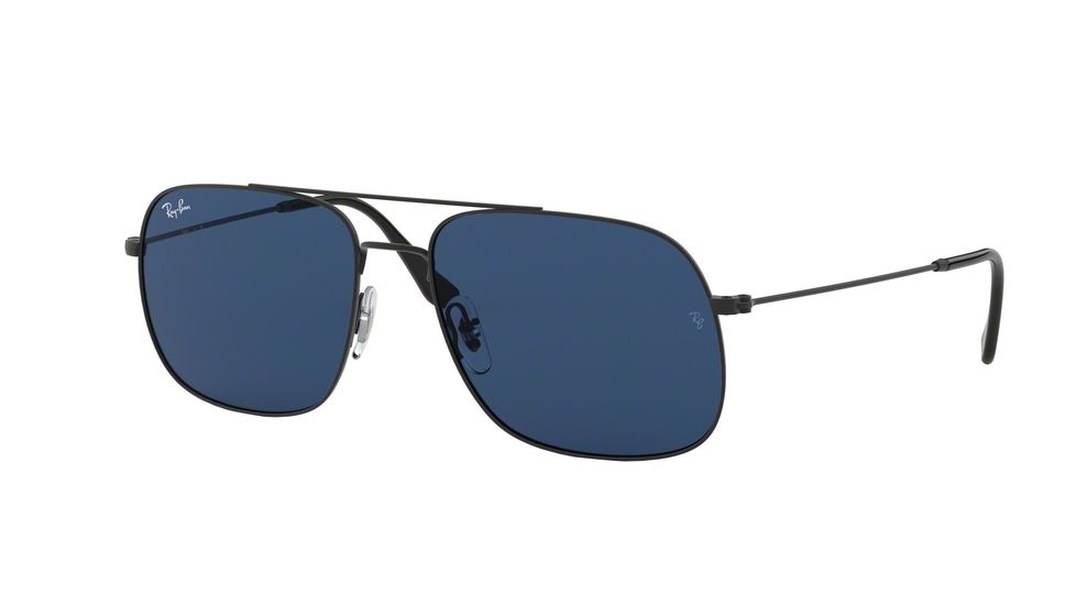 Ray-Ban ANDREA RB3595 Sunglasses 901480-56 - , Dark Blue Lenses