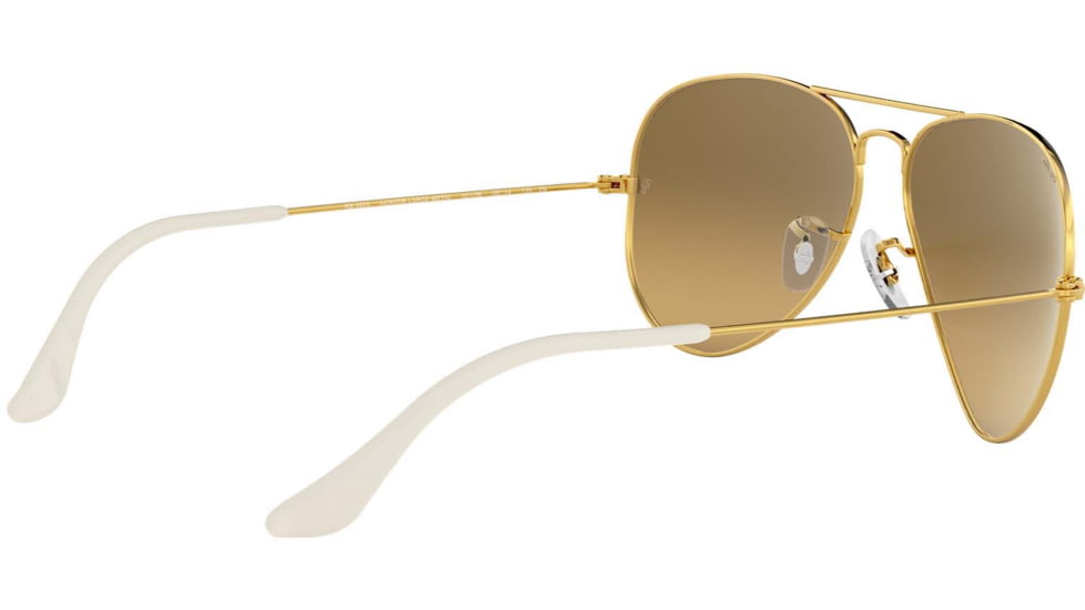 Ray-Ban Aviator Large Metal RB3025 Sunglasses, Arista Crystal Brown Mirror Silver Gradient, RB3025 001/3K-5514
