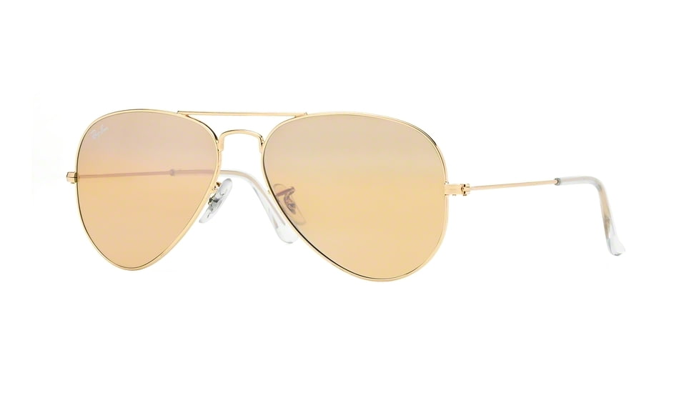Ray-Ban Aviator Large Metal Prescription Sunglasses RB3025 RB3025-001-4F-55 - Lens Diameter 55 mm, Frame Color Arista
