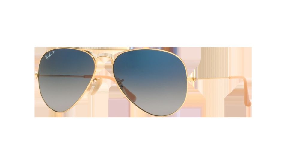 Ray-Ban Aviator Large Metal Prescription Sunglasses RB3025 RB3025-001-78-58 - Lens Diameter 58 mm, Frame Color Gold