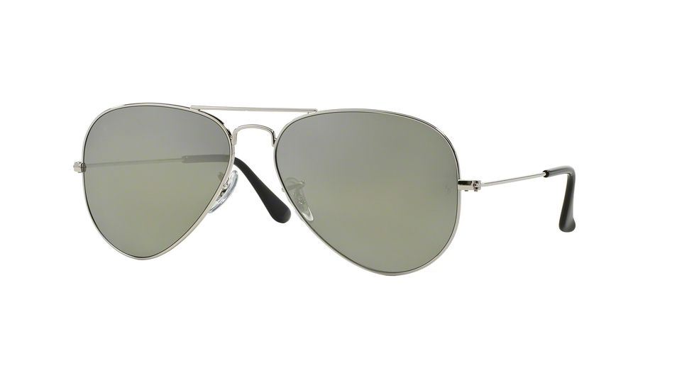 Ray-Ban Aviator Large Metal Prescription Sunglasses RB3025 RB3025-003-59-58 - Lens Diameter 58 mm, Frame Color Silver