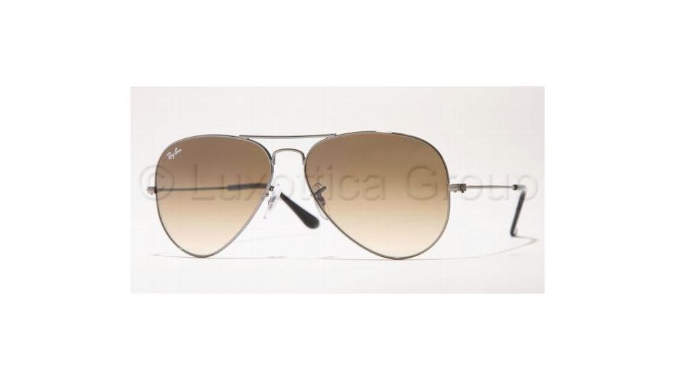 Ray-Ban Aviator Large Metal Prescription Sunglasses RB3025 RB3025-004-51-5814 - Lens Diameter: 58 mm, Frame Color: Gunmetal