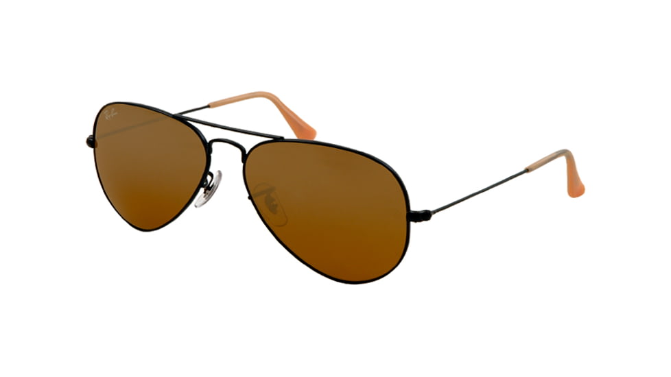 Ray-Ban Aviator Large Metal Prescription Sunglasses RB3025 RB3025-006-3K-5814 - Lens Diameter 58 mm, Frame Color Matte Black