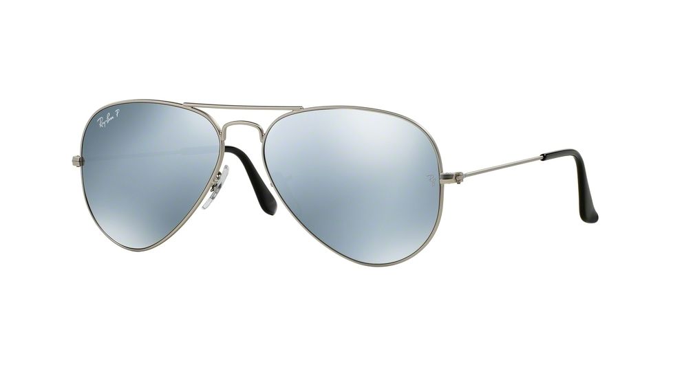Ray-Ban Aviator Large Metal Prescription Sunglasses RB3025 RB3025-019-W3-58 - Lens Diameter 58 mm, Frame Color Silver