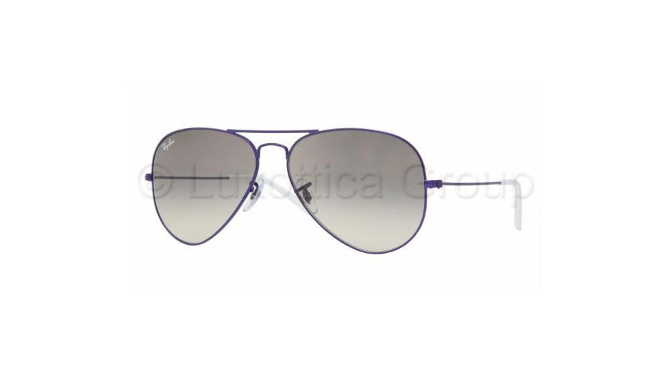 Ray-Ban Aviator Large Metal Prescription Sunglasses RB3025 RB3025-087-32-5514 - Lens Diameter: 55 mm, Frame Color: Metal Violet Matte