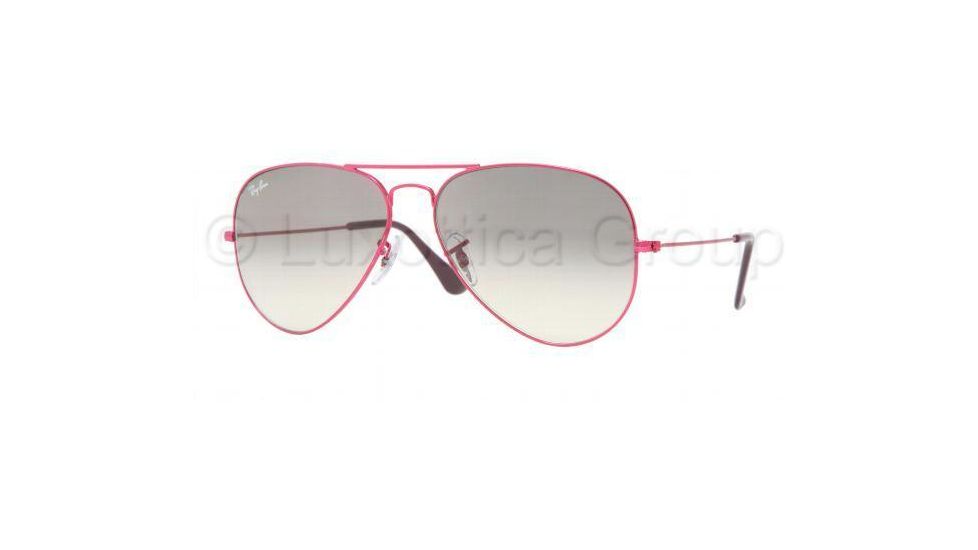Ray-Ban Aviator Large Metal Prescription Sunglasses RB3025 RB3025-090-32-5514 - Lens Diameter: 55 mm, Frame Color: Metal Fuxia Matte