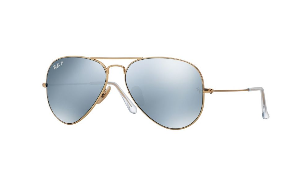 Ray-Ban Aviator Large Metal Prescription Sunglasses RB3025 RB3025-112-W3-58 - Lens Diameter 58 mm, Frame Color Matte Gold