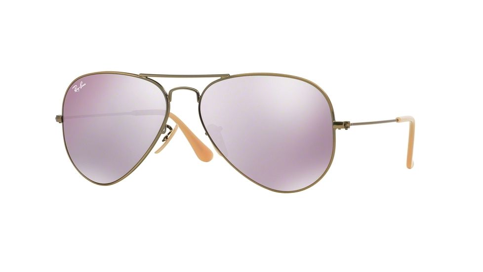 Ray-Ban Aviator Large Metal Prescription Sunglasses RB3025 RB3025-167-4K-58 - Lens Diameter 58 mm, Frame Color Demiglos Brusched Bronze