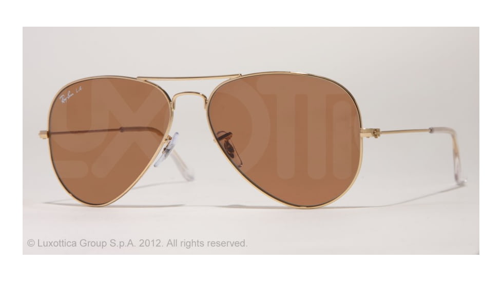 Ray-Ban Aviator Large Metal Prescription Sunglasses RB3025 RB3025-001-4I-58 - Lens Diameter 58 mm, Frame Color Arista