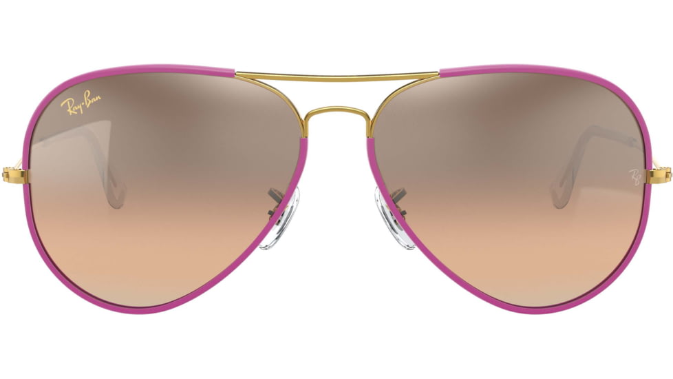 Ray-Ban Aviator RB3025JM Sunglasses 91963E-62 - , pink mirror gradient grey Lenses