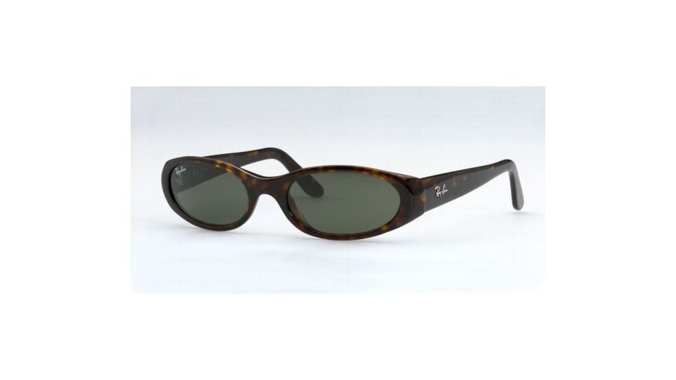Ray-Ban Sunglasses Casual Lifestyle RB2128-901-5118 51 mm Lense Diameter / Black Frame w/ Crystal Green Lenses