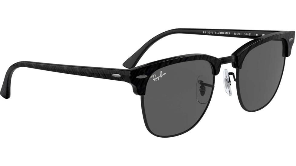 Ray-Ban Clubmaster Sunglasses RB3016 1305B1-49 - , Dark Grey Lenses