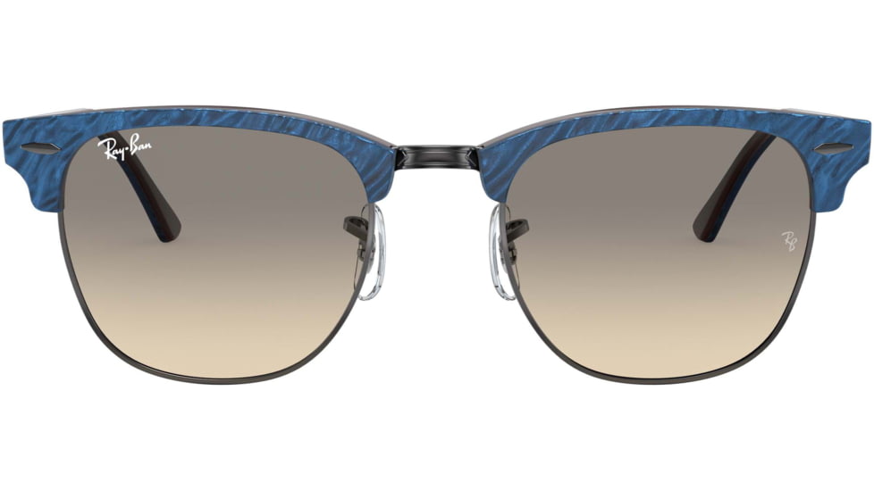 Ray-Ban Clubmaster Sunglasses RB3016 131032-49 - , Clear Gradient Grey Lenses