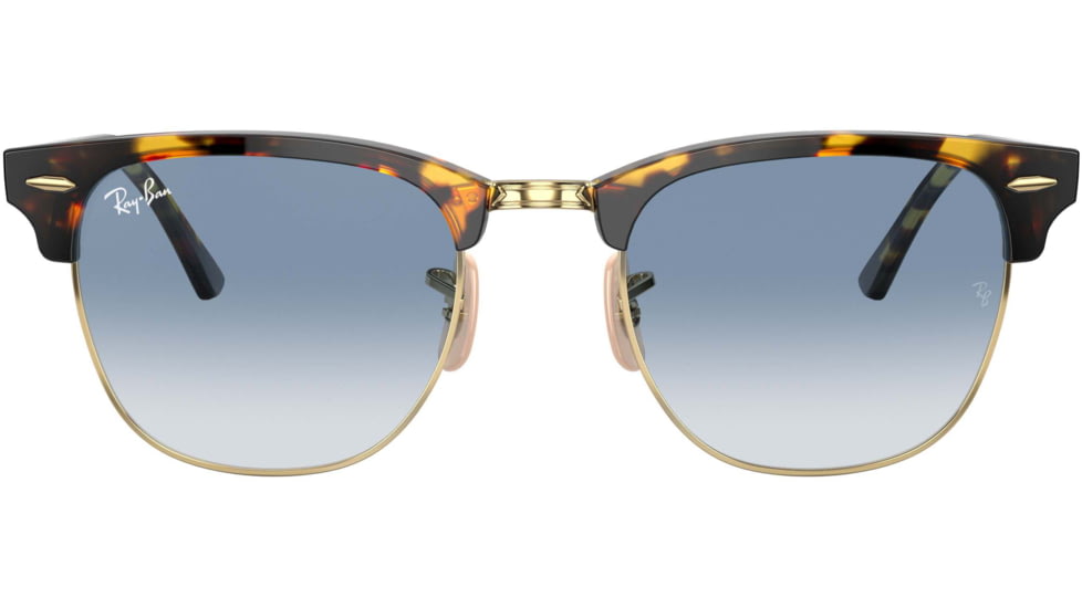 Ray-Ban Clubmaster Sunglasses RB3016 13353F-49 - , Clear Gradient Blue Lenses