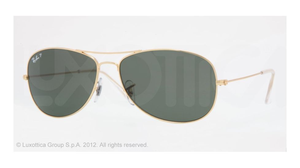 Ray-Ban Cockpit Prescription Sunglasses RB3362 RB3362-001-58-59 - Lens Diameter 59 mm, Frame Color Arista