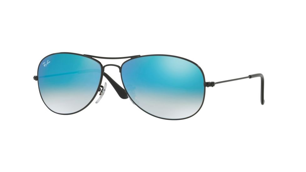 Ray-Ban Cockpit Prescription Sunglasses RB3362 RB3362-002-4O-59 - Lens Diameter 59 mm, Frame Color Shiny Black