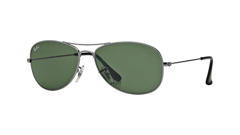 Ray-Ban Cockpit Sunglasses RB3362 004-5614 - Gunmetal Crystal Green