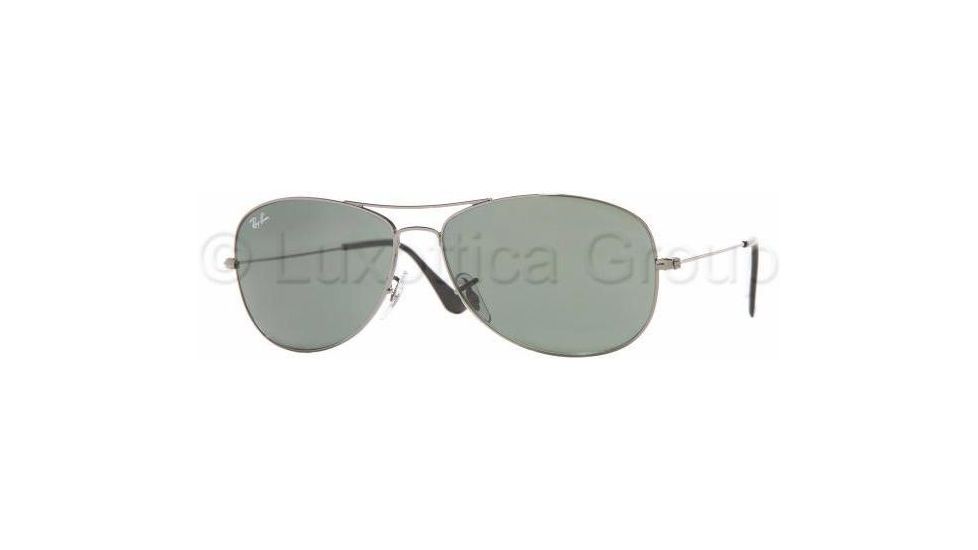 Ray-Ban Cockpit Prescription Sunglasses RB3362 RB3362-004-5614 - Frame Color: Gunmetal, Lens Diameter: 56 mm