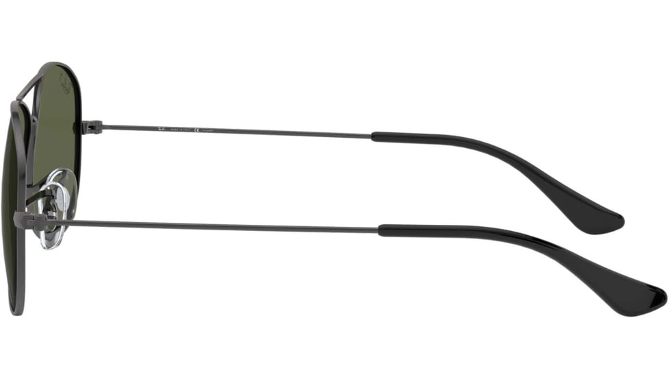 Ray-Ban Cockpit Sunglasses RB3362 004-58-5914 - Gunmetal Frame, Crystal Green Polarized Lenses,