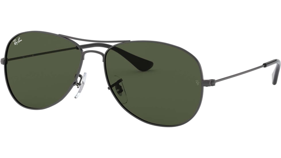 Ray-Ban Cockpit Sunglasses RB3362 004-5914 - Gunmetal Frame / Crystal Green Lenses