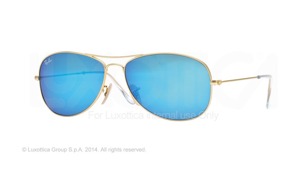 Ray-Ban Cockpit Prescription Sunglasses RB3362 RB3362-112-17-56 - Lens Diameter 56 mm, Frame Color Matte Gold