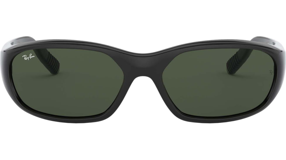 Ray-Ban Daddy-O RB2016 Sunglasses, Matte Black Frame, Green Lenses, 59mm, Classic G-15 Treatment, RB2016 601/31-59