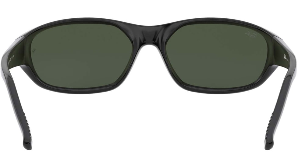 Ray-Ban Daddy-O RB2016 Sunglasses, Matte Black Frame, Green Lenses, 59mm, Classic G-15 Treatment, RB2016 601/31-59