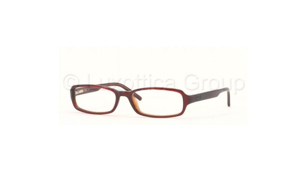 Ray-Ban Eyeglass Frames RX5053 2150-5216 - Dark Red/Brown 