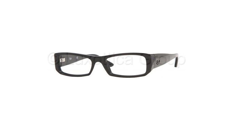 Ray-Ban Eyeglasses RX5125 with No-Line Progressive Rx Prescription Lenses 2000-5016 - Shiny Black 