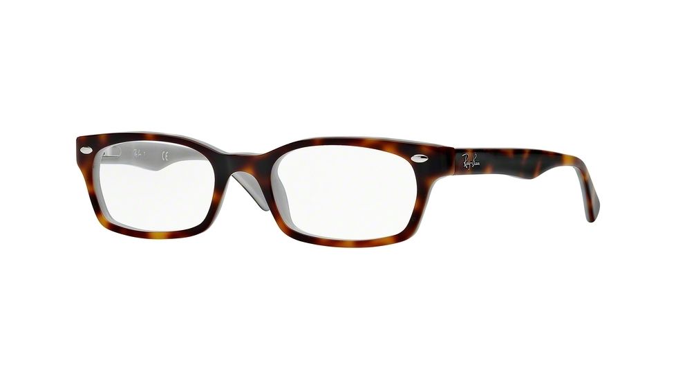 Ray-Ban Eyeglasses RX5150 with Rx Prescription Lenses 5238-48 - Top Havana On Opal Blue Frame