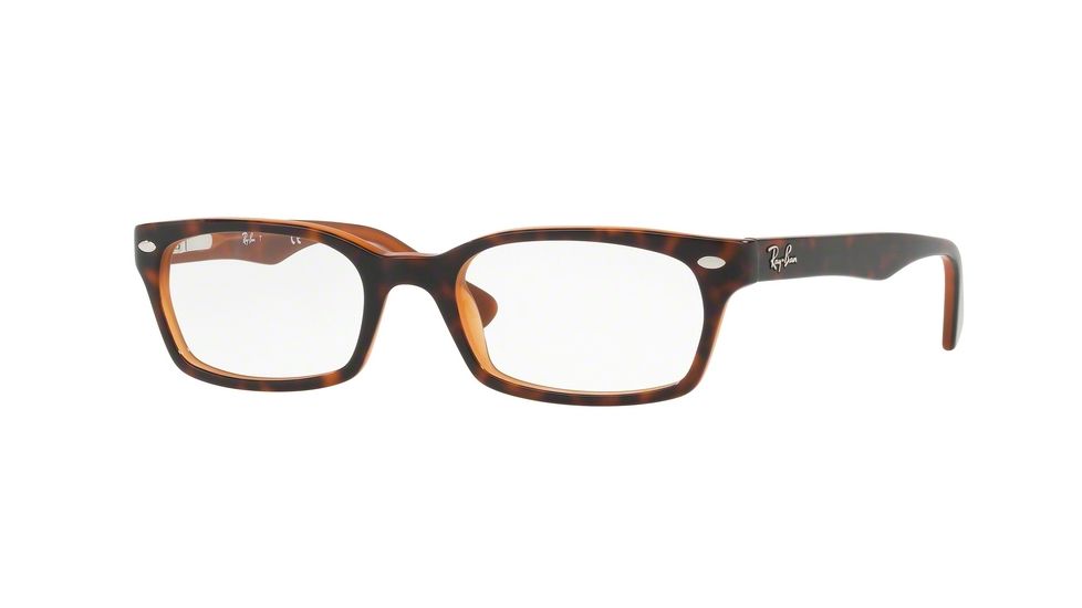 Ray-Ban Eyeglasses RX5150 with Rx Prescription Lenses 5713-50 - Top Havana On Light Brown Frame