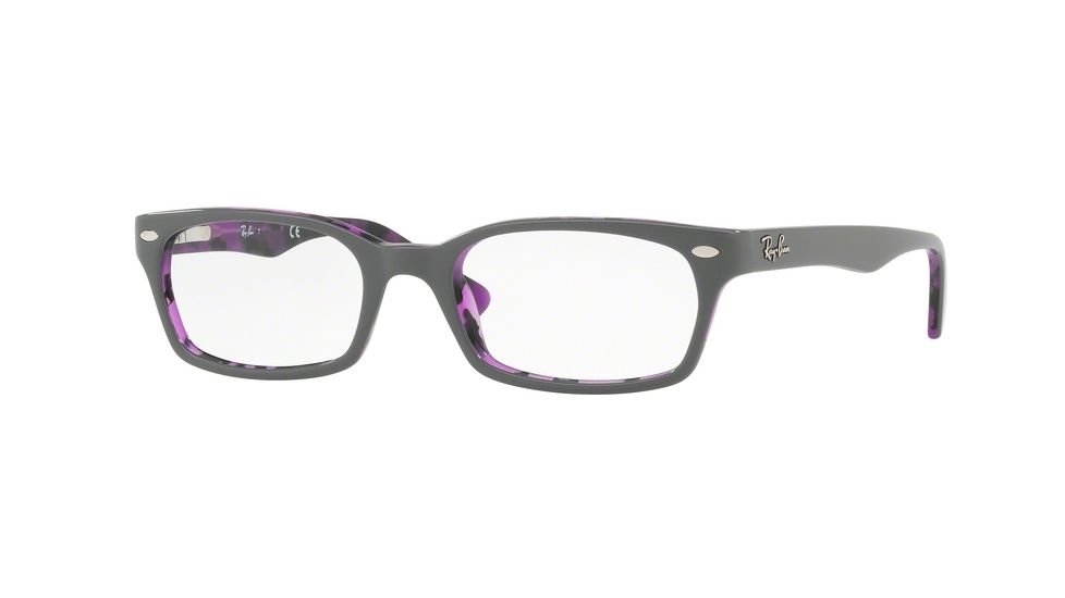 Ray-Ban Eyeglasses RX5150 with Rx Prescription Lenses 5718-50 - Top Grey On Havana Violet Frame