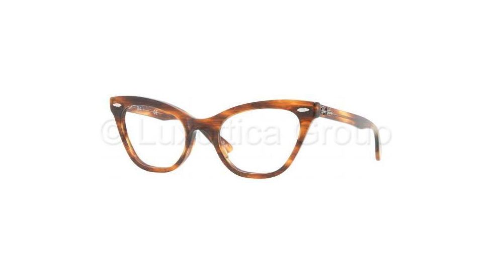 Ray-Ban Eyeglass Frames RX5226 2144-4920 - Striped Havana 