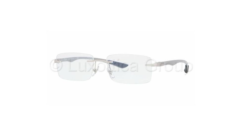 Ray-Ban Eyeglasses RX8404 with Rx Prescription Lenses 2501-5116 - Silver 