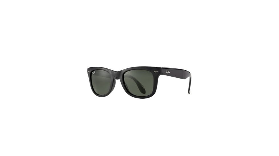 Ray-Ban Folding Wayfarer Bifocal Sunglasses RB4105 with Lined Bi-Focal Rx Prescription Lenses RB4105-601-5400 - Frame Color Black, Lens Diameter 54 mm
