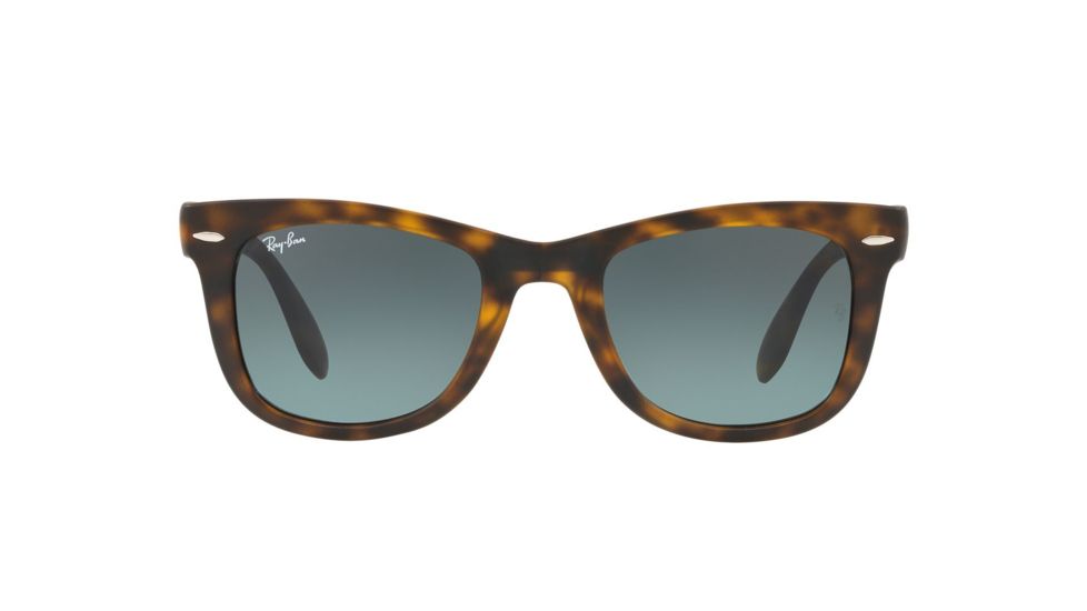 Ray-Ban Folding Wayfarer Bifocal Sunglasses, 50mm, Matte Havana, RB4105-894-3M-50-BI