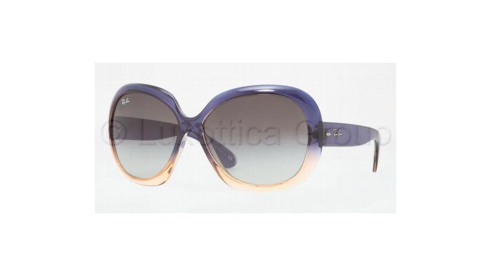 Ray-Ban Jackie OHH II Prescription Sunglasses RB4098 RB4098-785-8G-6014 - Lens Diameter: 60 mm, Frame Color: Blue / Light Orange