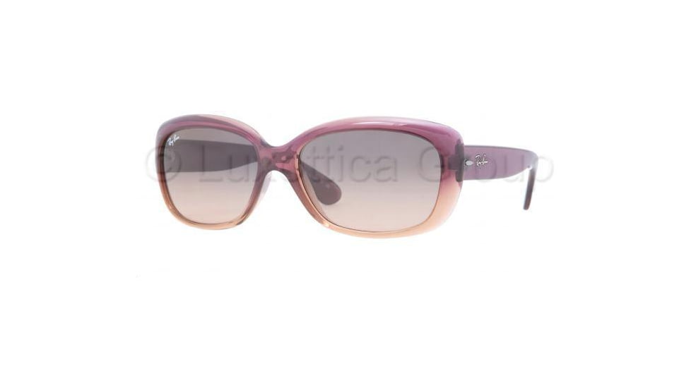 Ray-Ban Jackie OHH RB4101 Sunglasses with No-Line Progressive Rx Prescription Lenses RB4101-861-N1-5817 - Lens Diameter: 58 mm, Frame Color: Gradient Shine Violet