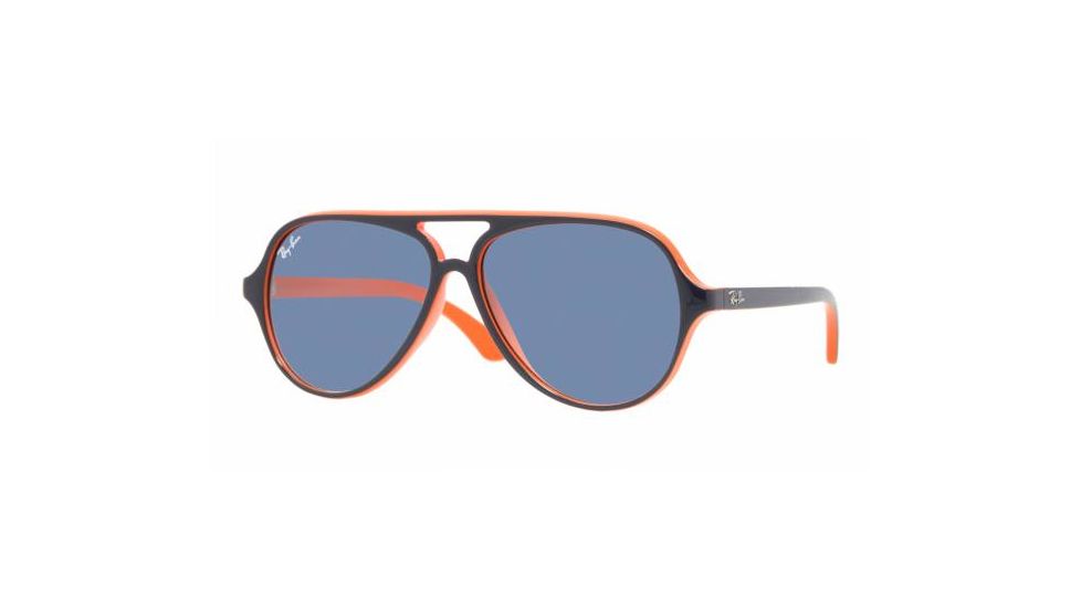 Ray-Ban Junior RJ9049S SV Prescription Sunglasses - Top Blue On Orange Frame / 50 mm Prescription Lenses, 178-7B-5012