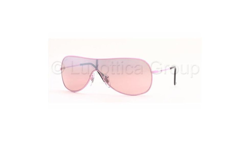 Ray-Ban Junior RJ 9507S Sunglasses Styles - Pink Frame / Pink Mirror Silver Gradient Lenses, 211-7E-0121