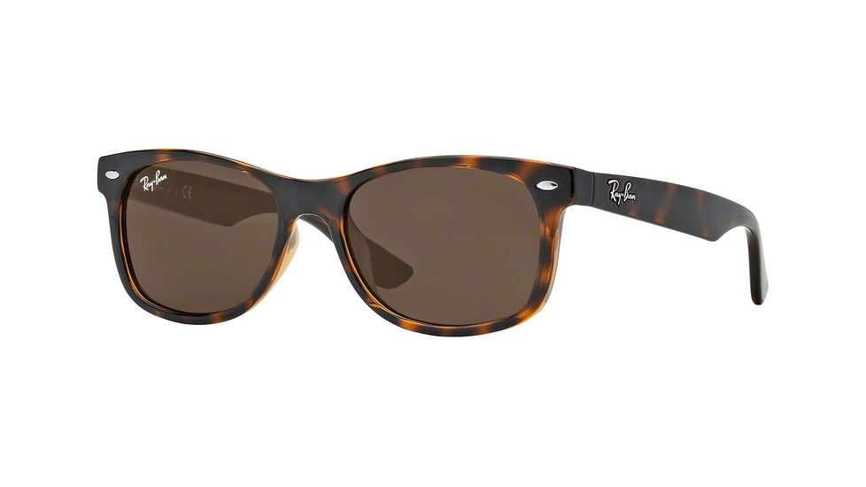 Ray-Ban Junior RJ9052S Sunglasses 152/73-48 - Havana Frame, Brown Lenses