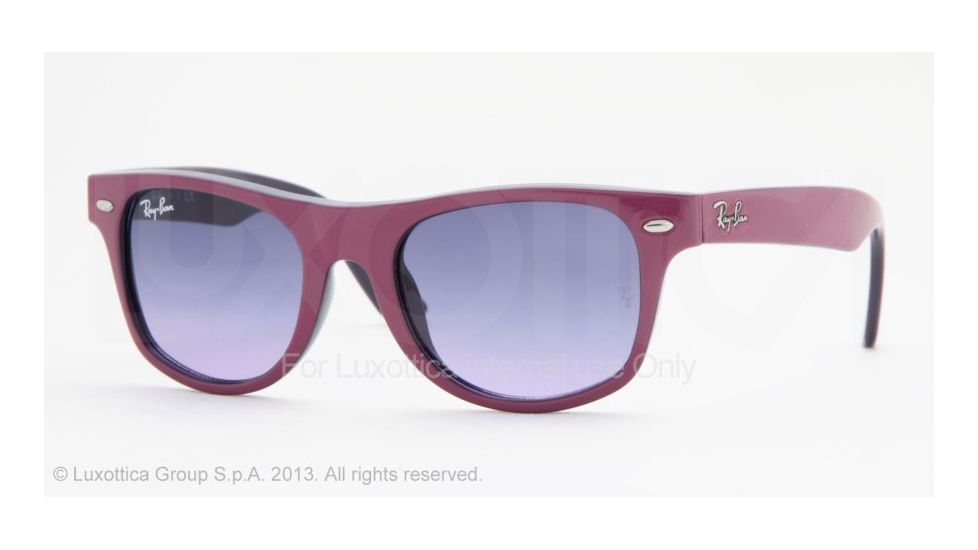 RayBan Junior RJ9035S Sunglasses with Lined Bifocal Rx Prescription Lenses RJ9035S-147-90-44 - Lens Diameter 44 mm, Frame Color Fuchsia Top On Metal Violet