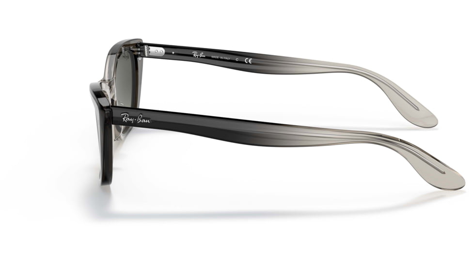 Ray-Ban Lady Burbank RB2299 Sunglasses, Grey Gradient Lenses, Transparent Gray, 52, RB2299-134071-52