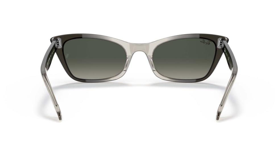 Ray-Ban Lady Burbank RB2299 Sunglasses, Grey Gradient Lenses, Transparent Gray, 52, RB2299-134071-52