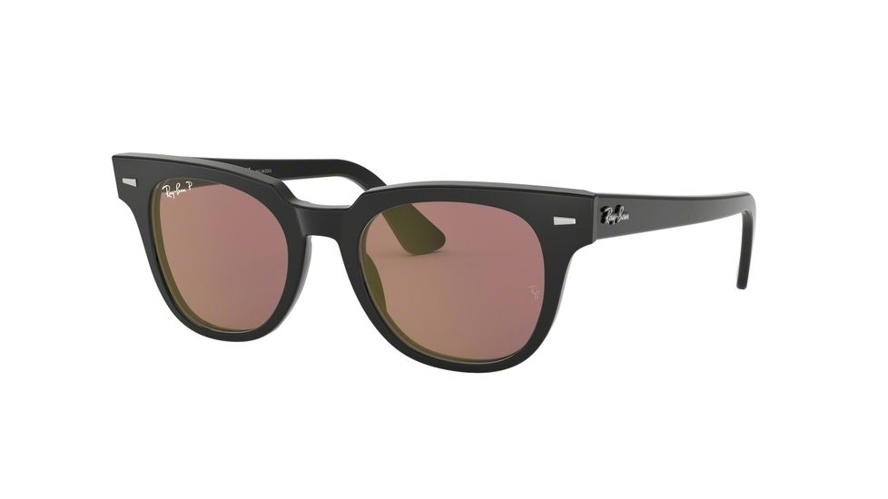 Ray-Ban METEOR RB2168 Progressive Prescription Sunglasses RB2168-901-W0-50 - Lens Diameter 50 mm, Frame Color Black