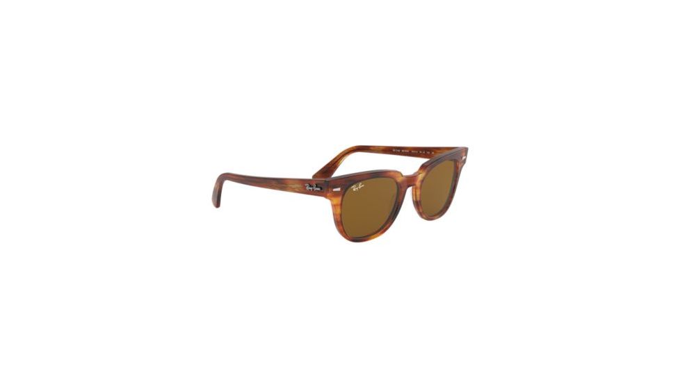 Ray-Ban METEOR RB2168 Progressive Prescription Sunglasses, 50mm, Stripped Havana, RB2168-954-33-50-PRO